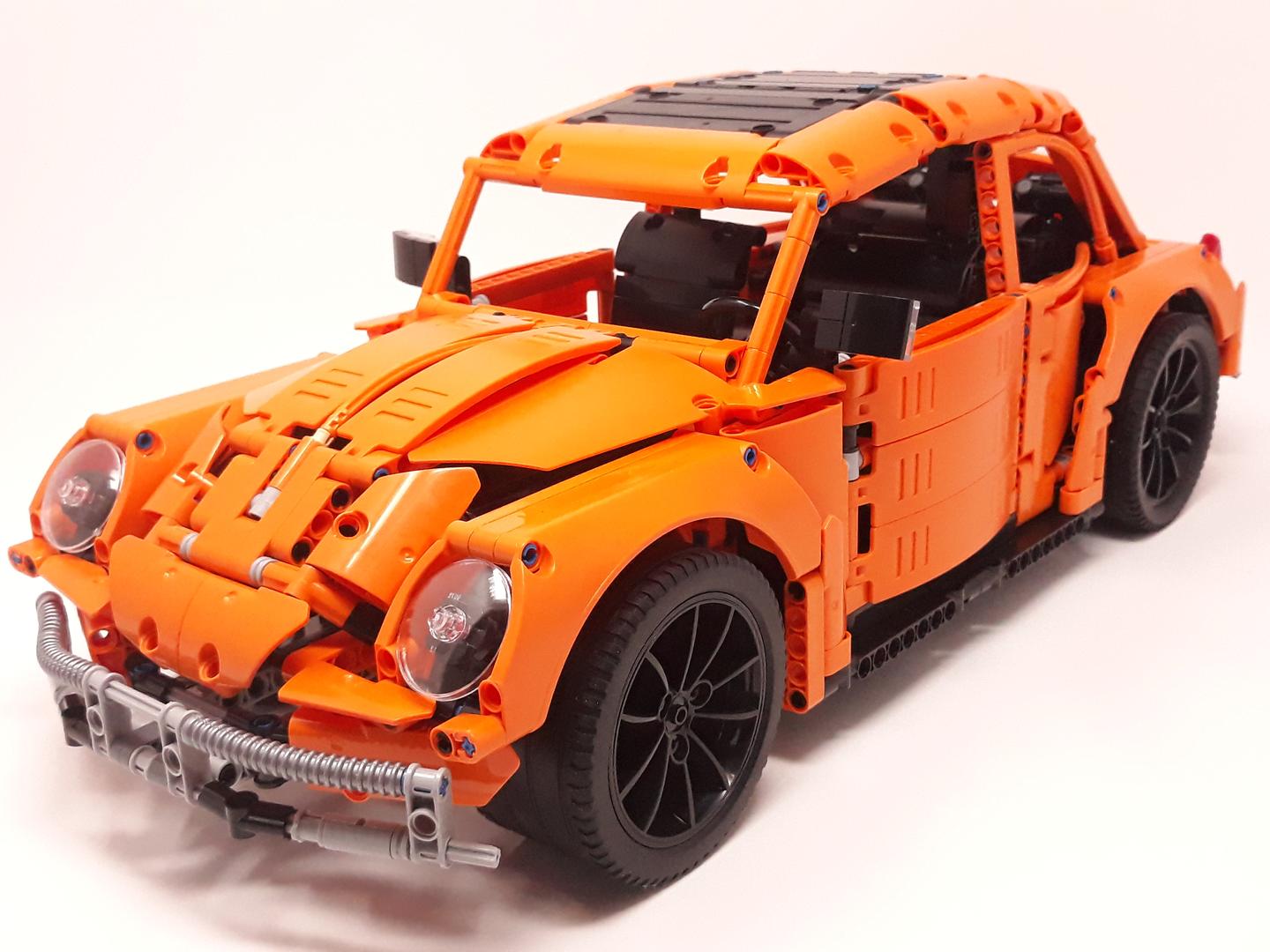 VW New Beetle | 1568pcs-Building Blocks set -Turbo Moc