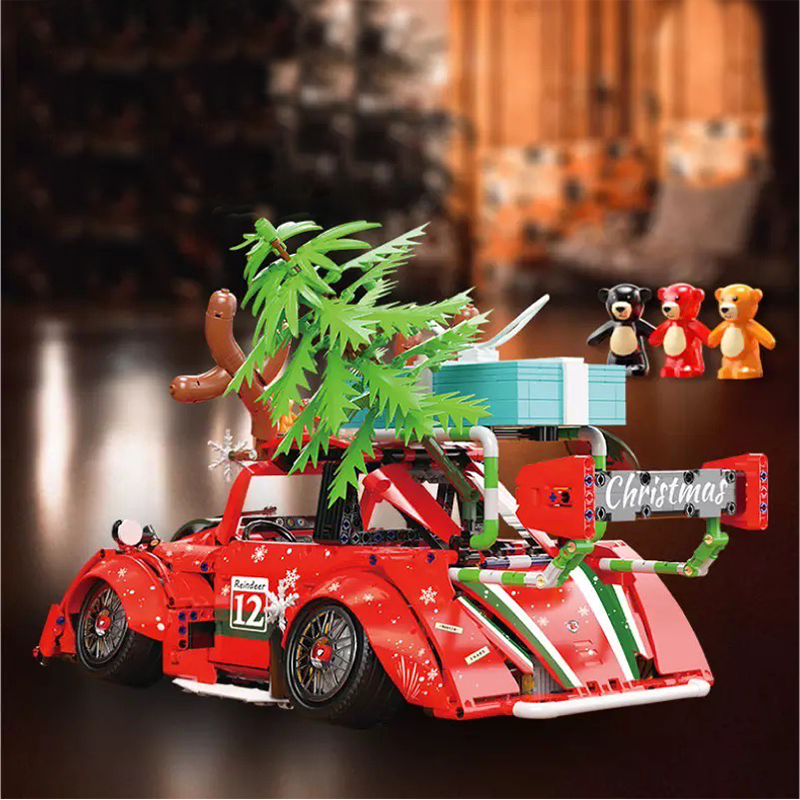 VW Santa's Underground Ride 2869pcs-Building Blocks set -Turbo Moc