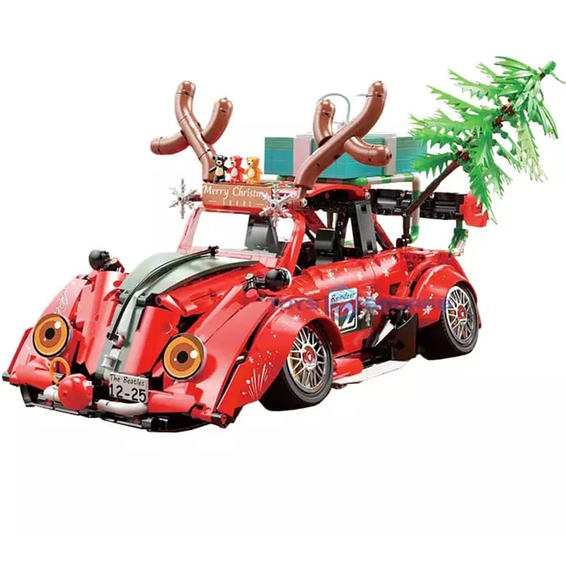 VW Santa's Underground Ride 2869pcs-Building Blocks set -Turbo Moc