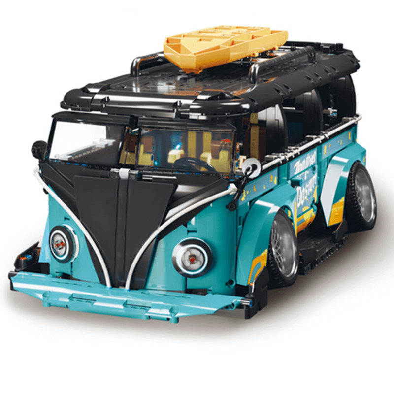 VW T1 Combi Campervan 2549pcs-Building Blocks set -Turbo Moc