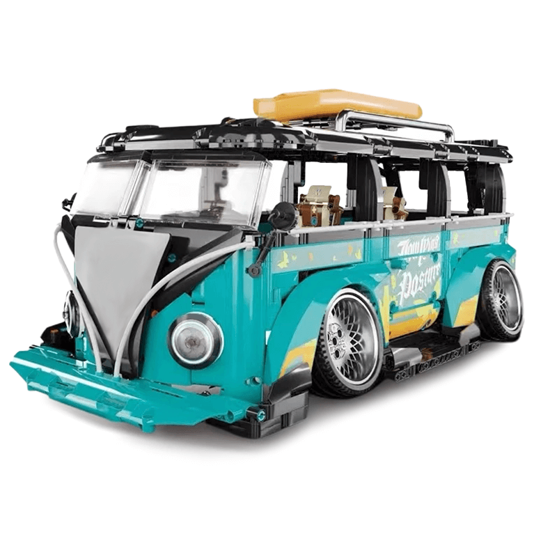 VW T1 Combi Campervan 2549pcs-Building Blocks set -Turbo Moc