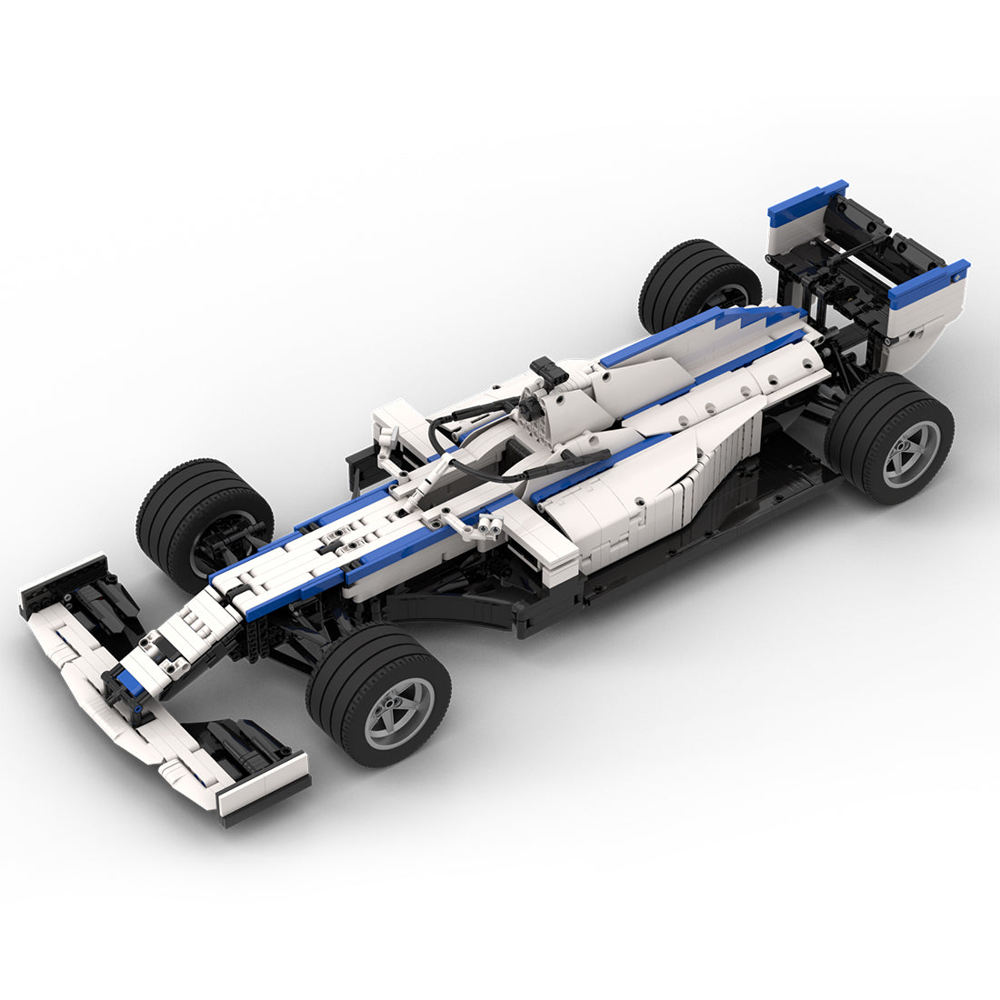 Williams F1 Racing FW43 1:8 2202pcs-Building Blocks set -Turbo Moc