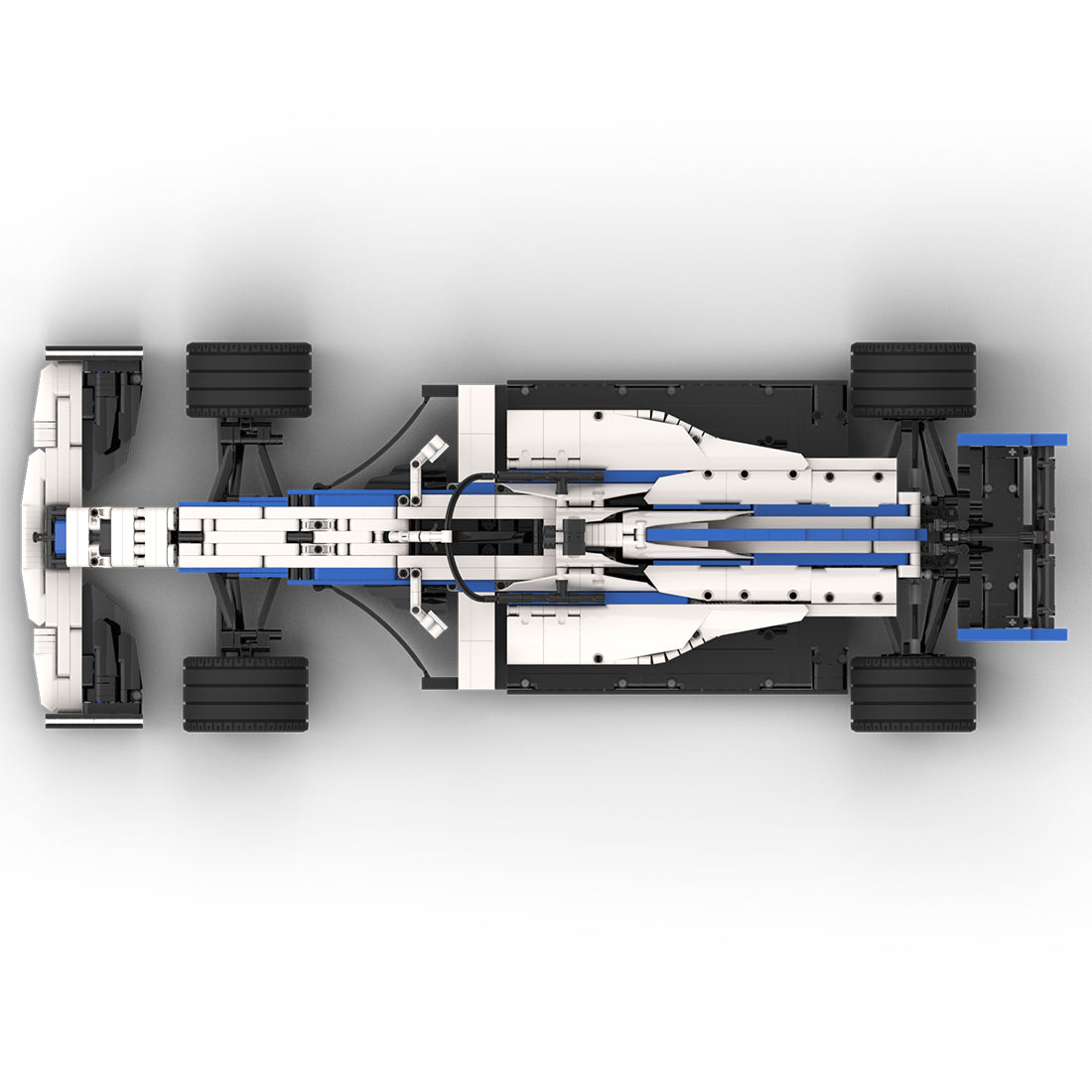 Williams F1 Racing FW43 1:8 2202pcs-Building Blocks set -Turbo Moc