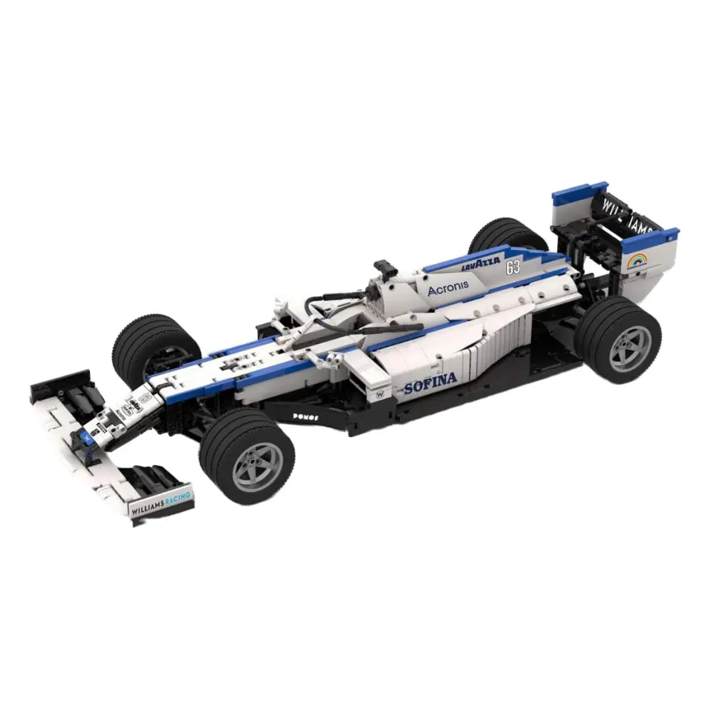 Williams F1 Racing FW43 1:8 2202pcs-Building Blocks set -Turbo Moc