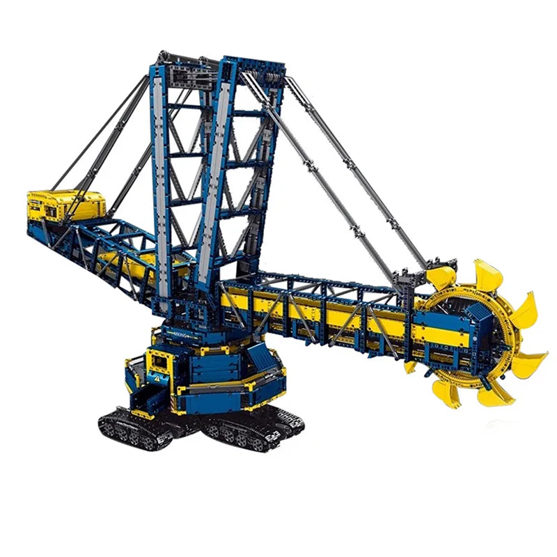 Bucket Wheel Excavator Remote Controlled 4588pcs-Turbo Moc