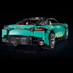 Aston Martin DB11 Tiffany Blue s set, compatible with Lego