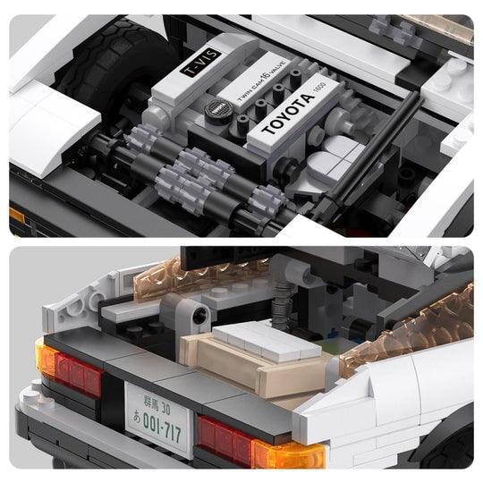 AE86 Trueno Takumi Fujiwara s set, compatible with Lego