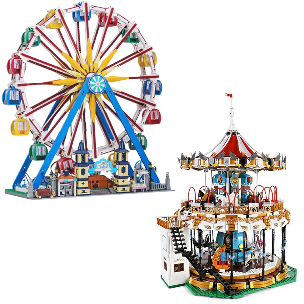 Amusement Park Bundle 8920pcs - Building Blocks set - Turbo Moc