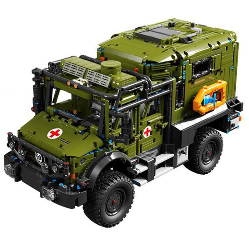 Armoured Military Ambulance 3849pcs - Building Blocks set - Turbo Moc