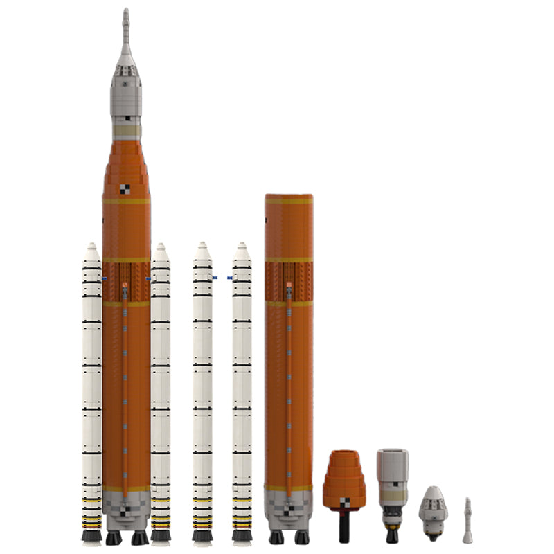 Artemis Space Launch System 2384pcs - Building Blocks set - Turbo Moc