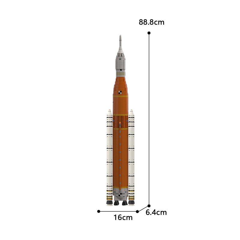 Artemis Space Launch System 2384pcs - Building Blocks set - Turbo Moc