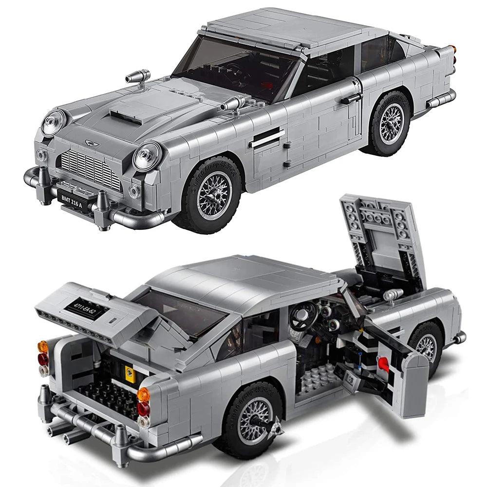 Aston Martin DB5 007 s set, compatible with Lego