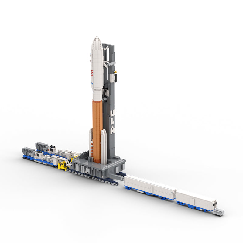 Atlas V Launchpad 3424pcs - Building Blocks set - Turbo Moc