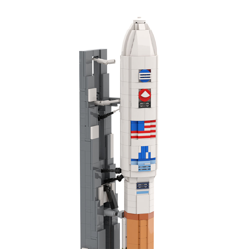 Atlas V Launchpad 3424pcs - Building Blocks set - Turbo Moc