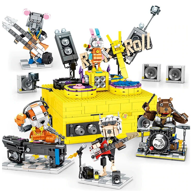 Bluetooth Music Box 2665pcs - Building Blocks set - Turbo Moc