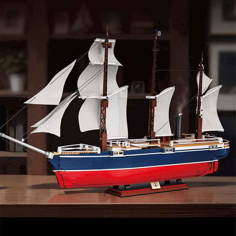 Classic Sailing Boat 1686pcs-Turbo Moc