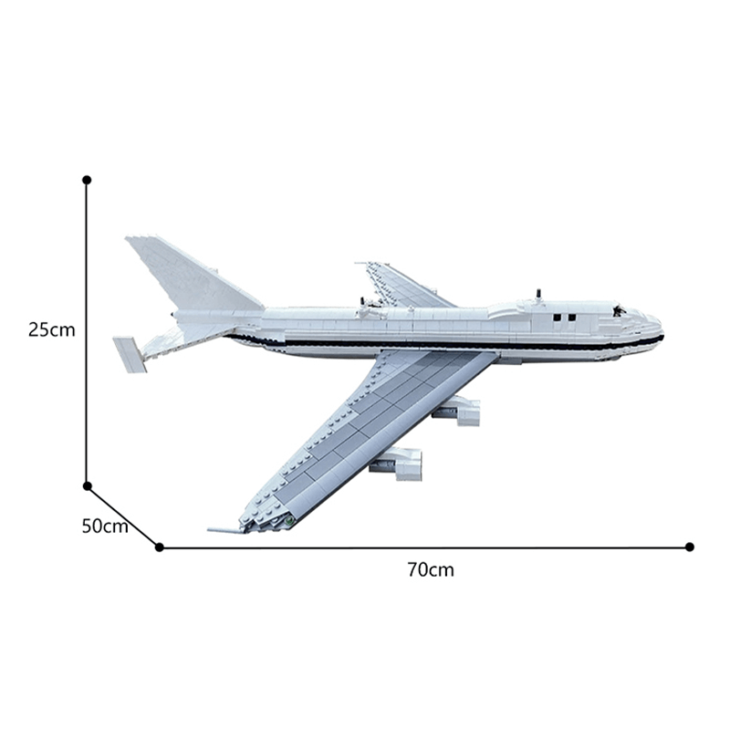 Boeing 747-100 1583pcs - Building Blocks set - Turbo Moc