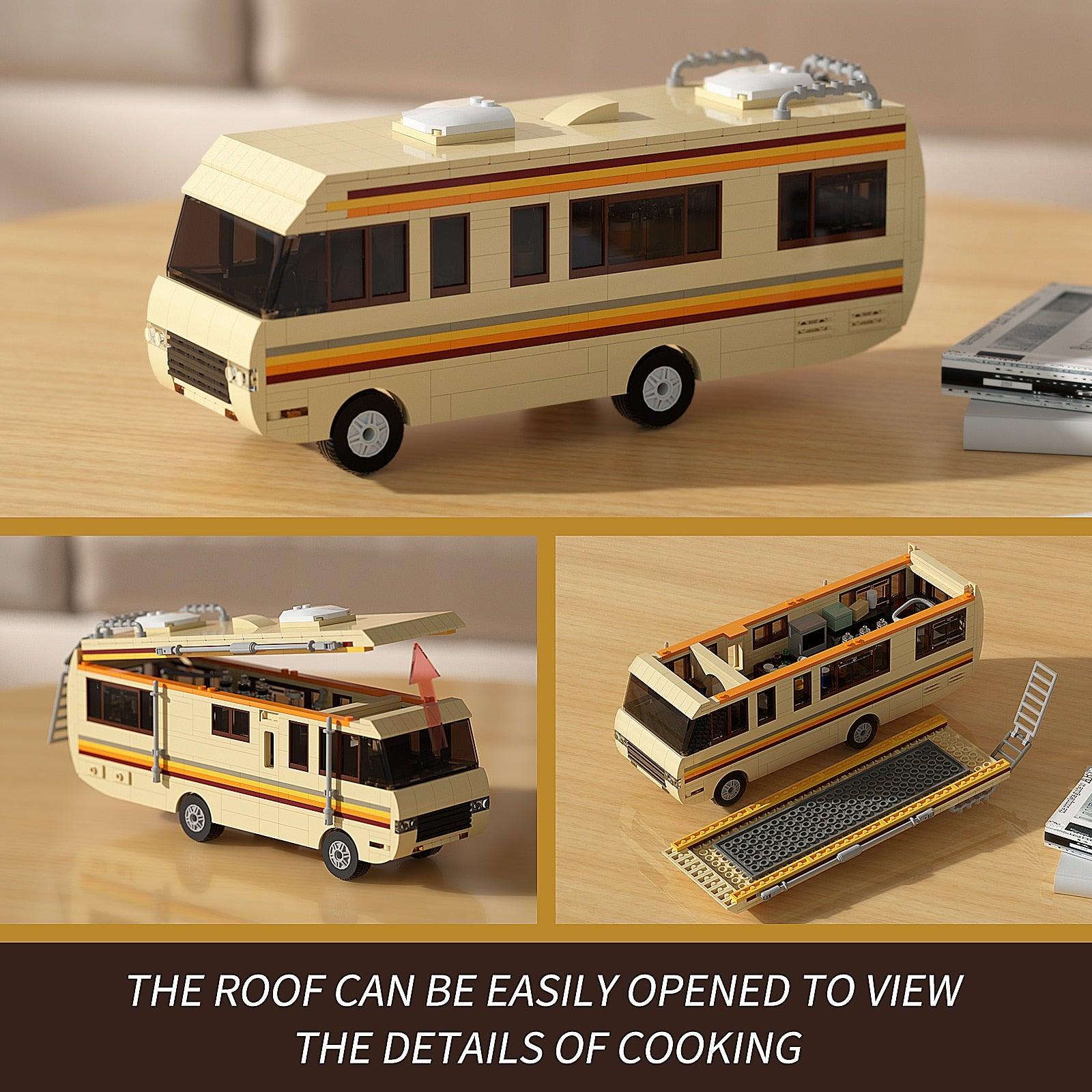 Breaking Bad Car & Walter White s set, compatible with Lego