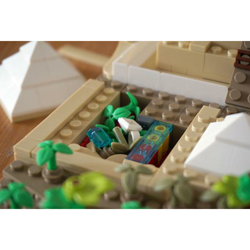 Building Of The Great Pyramid 1467pcs - Building Blocks set - Turbo Moc