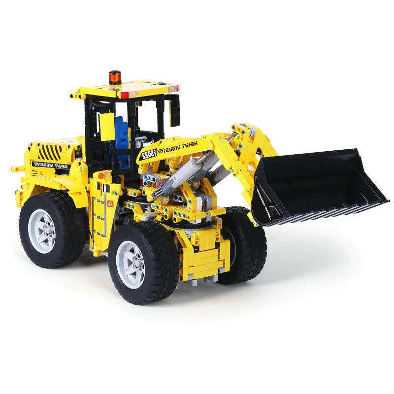 Bulldozer met afstandsbediening s set, compatible with Lego