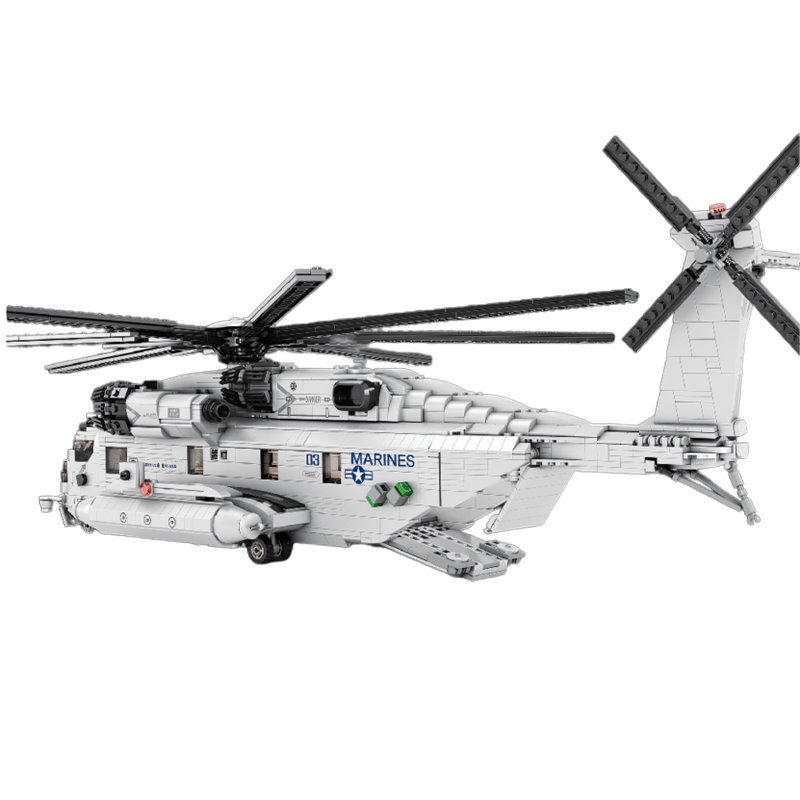 CH-53 Transport Helicopter 2191pcs - Building Blocks set - Turbo Moc