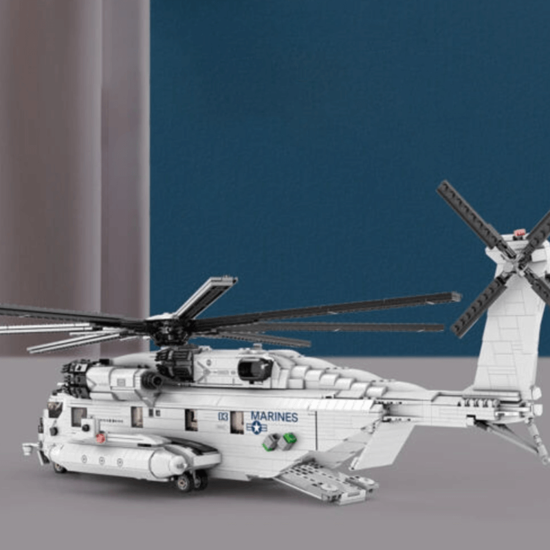 CH-53 Transport Helicopter 2191pcs - Building Blocks set - Turbo Moc