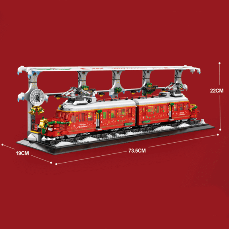 Christmas Train Set 2821pcs - Building Blocks set - Turbo Moc