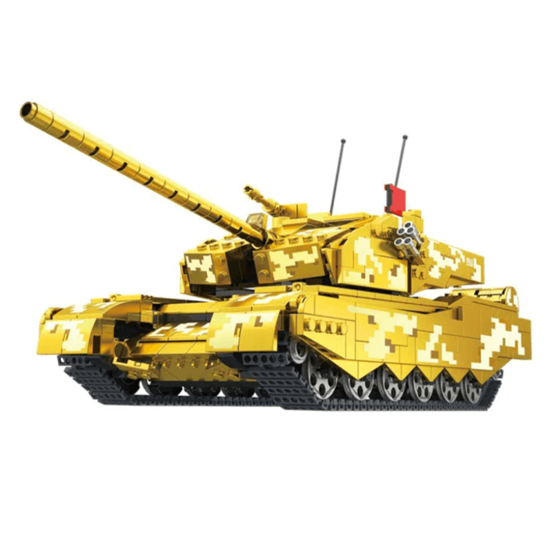 Chrome Gold Edition MA1 Tank 1156pcs - Building Blocks set - Turbo Moc