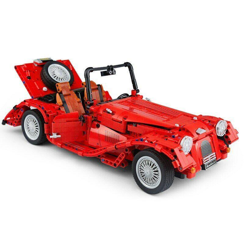 Classic Convertible Model s set, compatible with Lego
