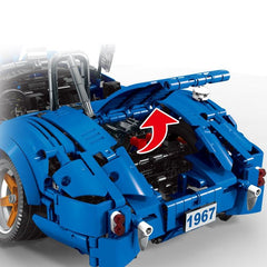 AC Cobra 427 s set, compatible with Lego