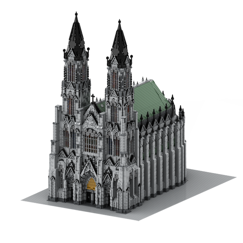 Cologne Cathedral 29,682pcs - Building Blocks set - Turbo Moc