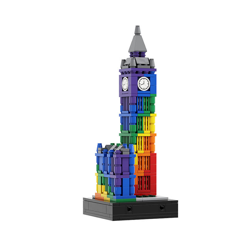 Colorful Big Ben II 414pcs - Building Blocks set - Turbo Moc