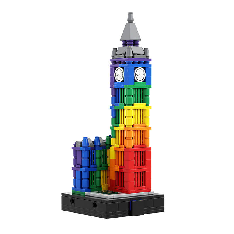 Colorful Big Ben II 414pcs - Building Blocks set - Turbo Moc