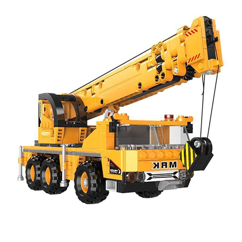 Crane Truck Model s set, compatible with Lego