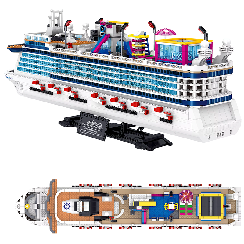 Cruise Liner 2445pcs - Building Blocks set - Turbo Moc