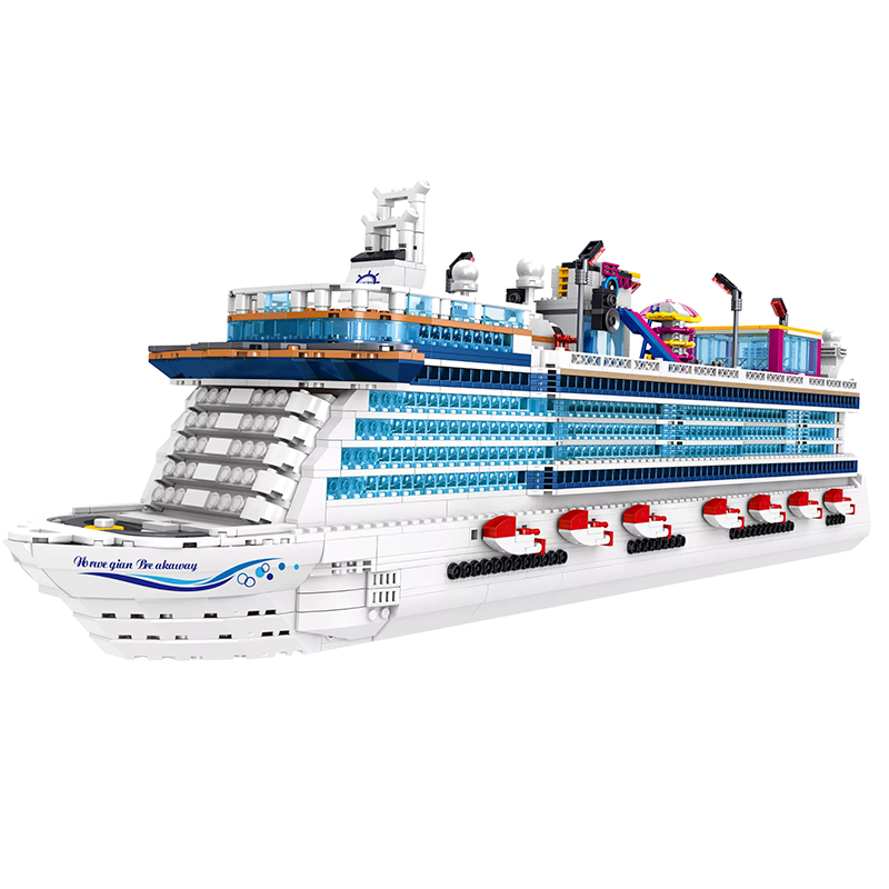 Cruise Liner - Building Blocks Set | Turbo Moc