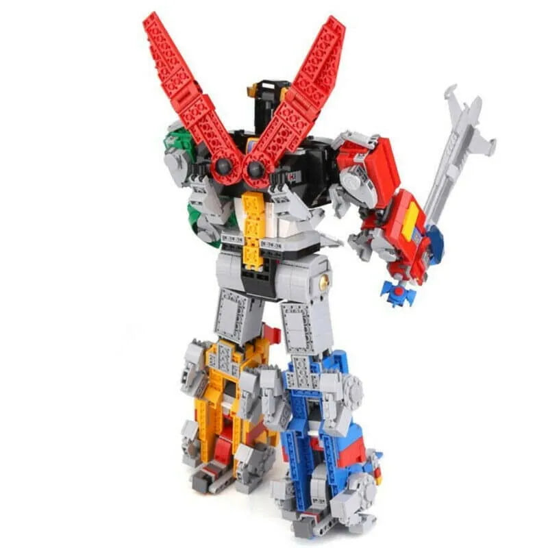 16057 Voltron Defender Transformed Bricks Toy - Building Blocks set compatible Lego - Turbo Moc