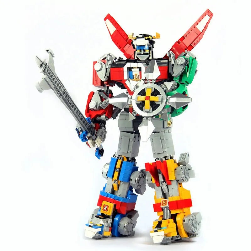 16057 Voltron Defender Transformed Bricks Toy - Building Blocks set compatible Lego - Turbo Moc