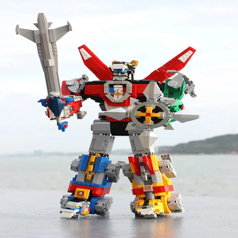 16057 Voltron Defender Transformed Bricks Toy - Building Blocks set compatible Lego - Turbo Moc