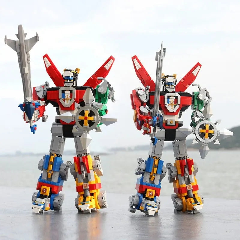 16057 Voltron Defender Transformed Bricks Toy - Building Blocks set compatible Lego - Turbo Moc