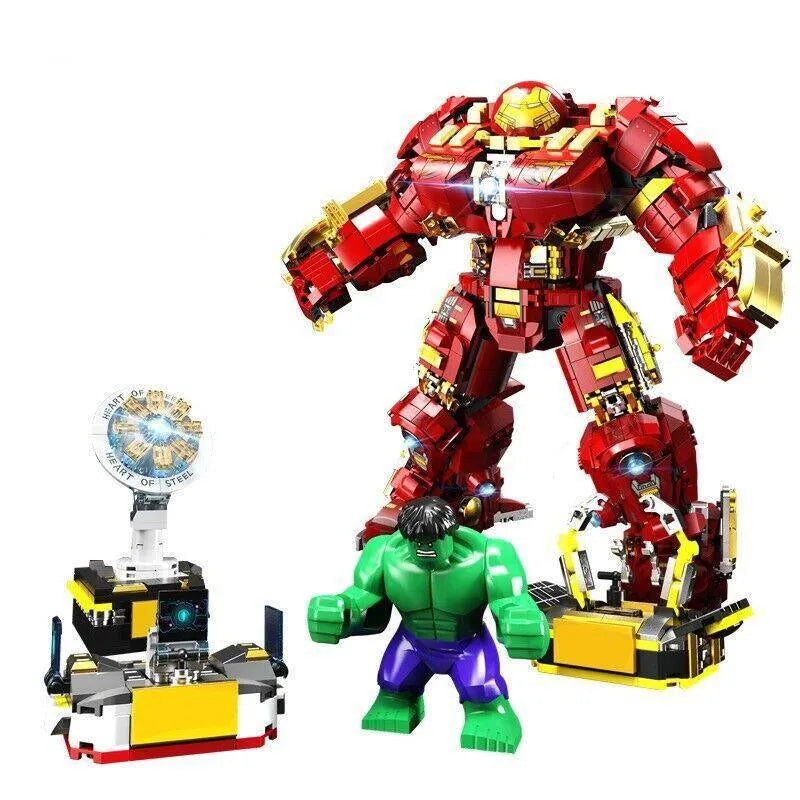 Iron Hero Super Armored Hulk Bricks Toys - Building Blocks set compatible Lego - Turbo Moc