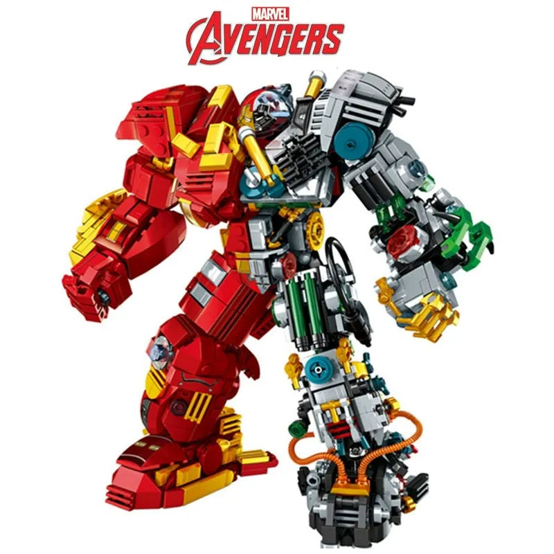 Iron Hero Avengers MK44 Hulkbuster Bricks Toy - Building Blocks set compatible Lego - Turbo Moc