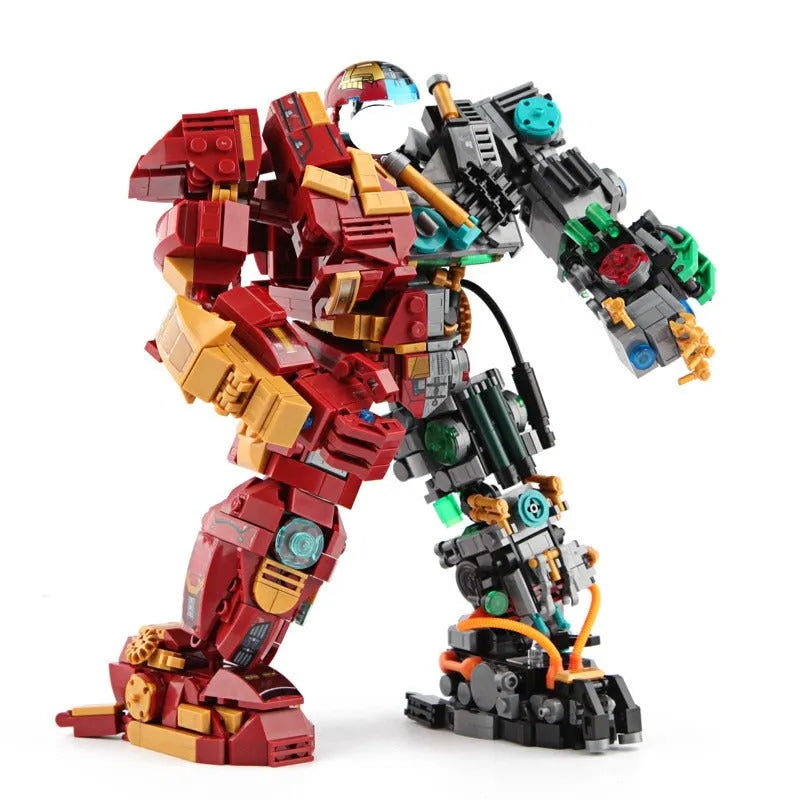 Iron Hero Avengers MK44 Hulkbuster Bricks Toy - Building Blocks set compatible Lego - Turbo Moc