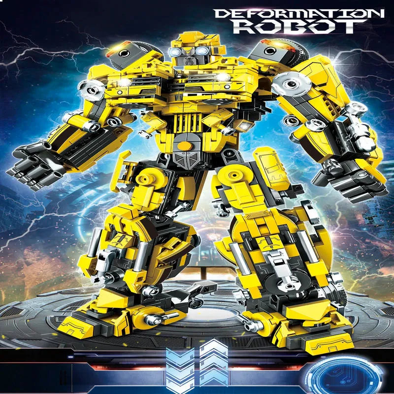 Transformer Deformation War Robot Bricks Toys - Building Blocks set compatible Lego - Turbo Moc