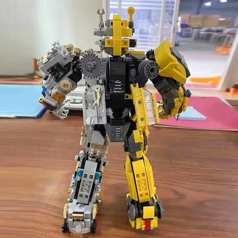 7037 Super Bumblebee Mecha Robot Bricks Toy - Building Blocks set compatible Lego - Turbo Moc