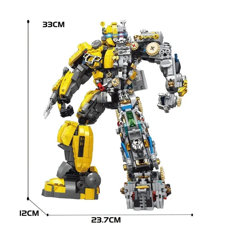 7037 Super Bumblebee Mecha Robot Bricks Toy - Building Blocks set compatible Lego - Turbo Moc