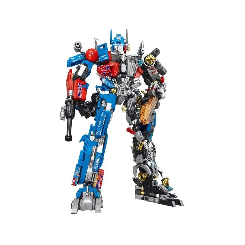 7038 Optimus Prime Mecha Justice Robot Bricks Toy - Building Blocks set compatible Lego - Turbo Moc