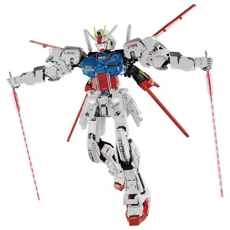 X105 Strike Mobile Suits Gundam Robot Bricks Toy - Building Blocks set compatible Lego - Turbo Moc