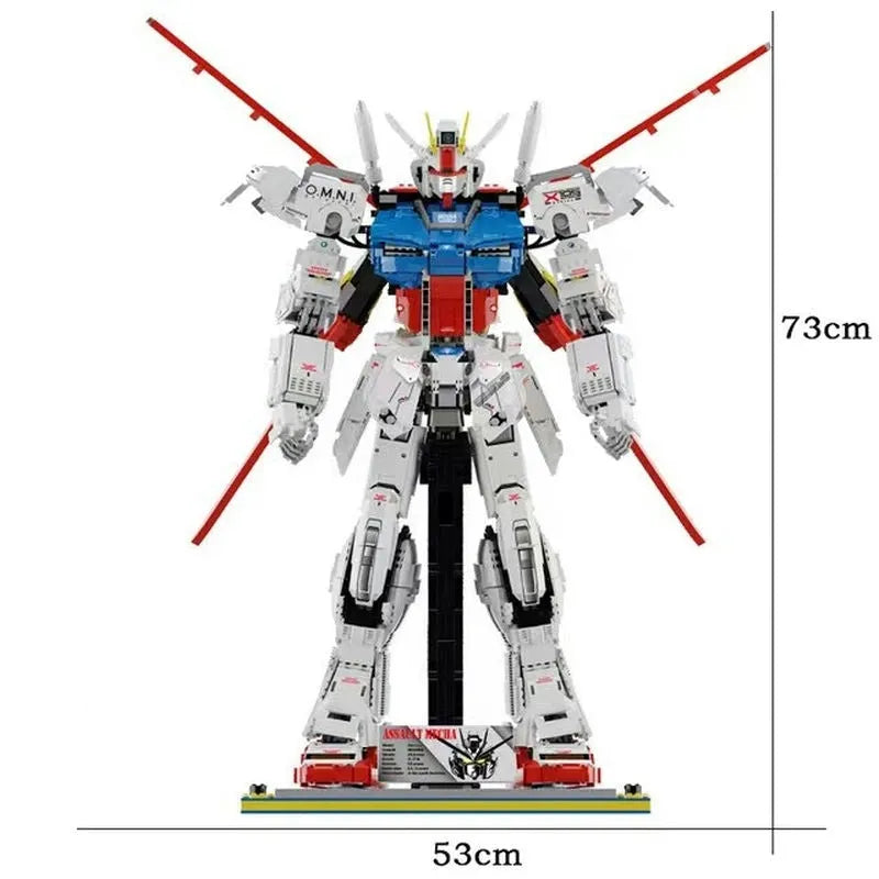 X105 Strike Mobile Suits Gundam Robot Bricks Toy - Building Blocks set compatible Lego - Turbo Moc