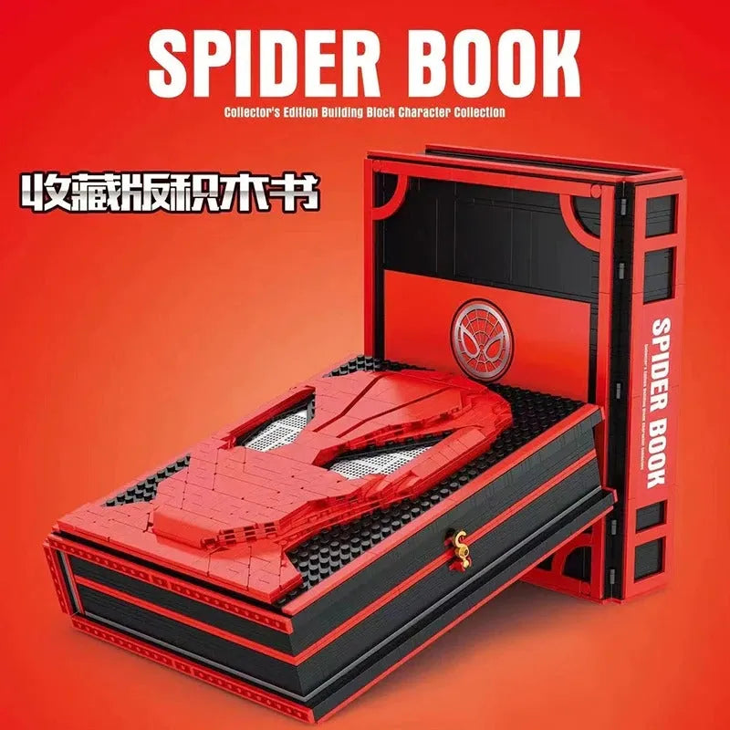 Idea Expert Spider Collector Book Bricks Toys - Building Blocks set compatible Lego - Turbo Moc